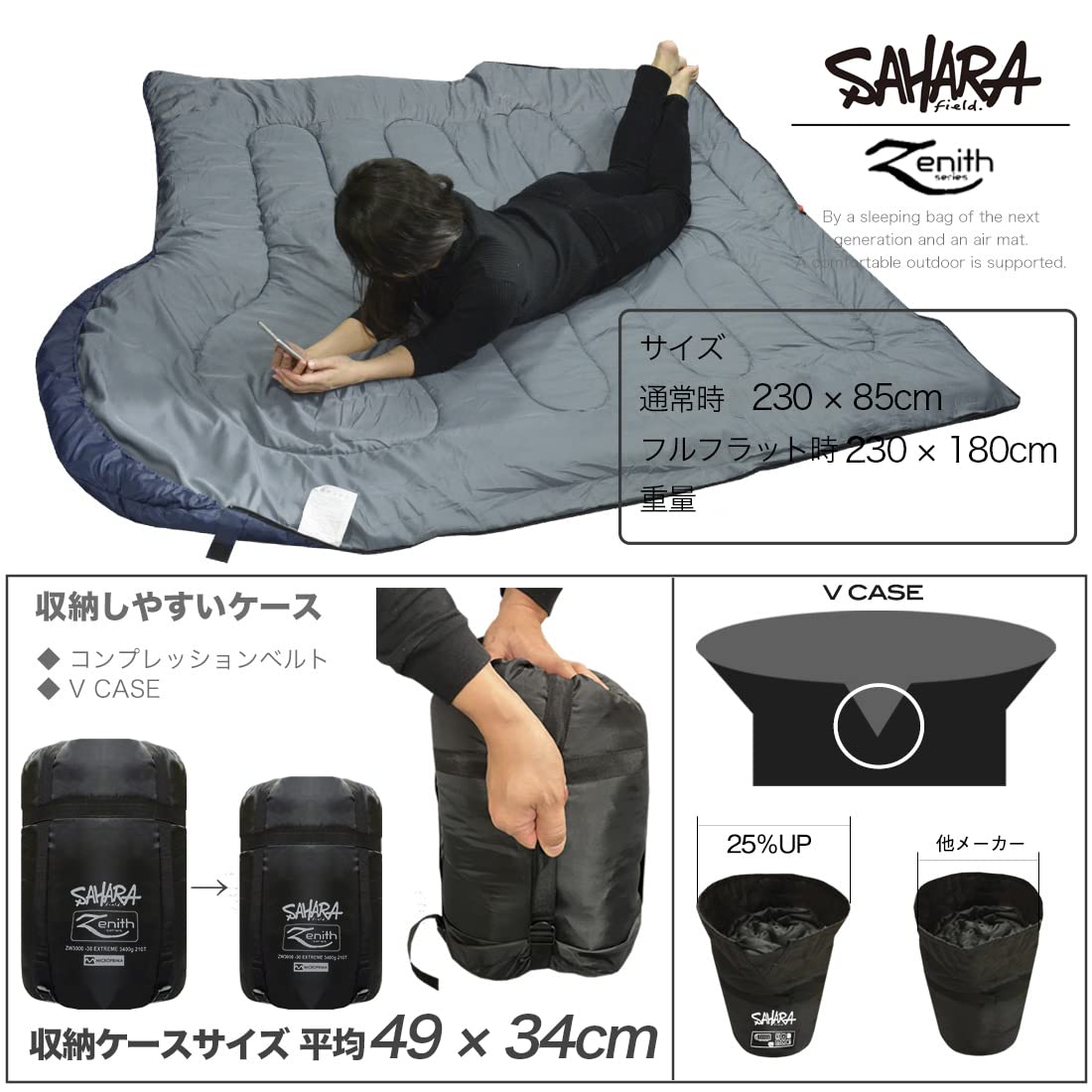 Amazon.co.jp: 【Jungle World】寝袋 人工ダウン シュラフ コンパクト